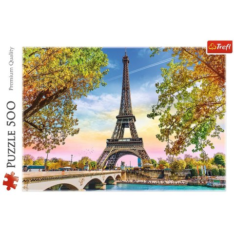 Puzzle 500 el. Romantyczny Paryż Trefl 37330