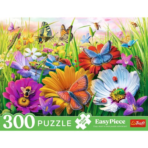 Puzzles - 300 EasyPiece - Owady na łące Trefl 23103