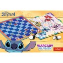 Gra Warcaby i Młynek Lilo and Stitch Trefl 02799