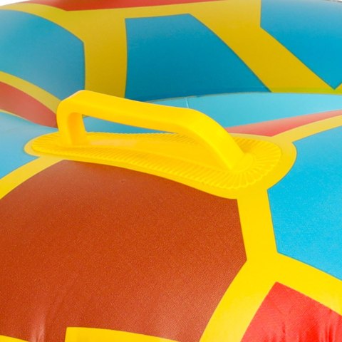 Kółko do pływania dla niemowląt koło pontonik dla dzieci dmuchany z siedziskiem materac żółw 15kg