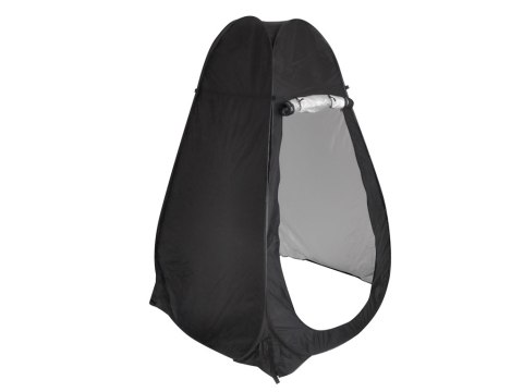 Namiot samorozkładający na prysznic przebieralnia turystyczna toaleta wc czarne