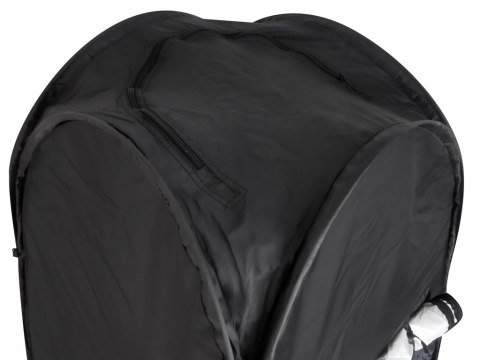 Namiot samorozkładający na prysznic przebieralnia turystyczna toaleta wc czarne