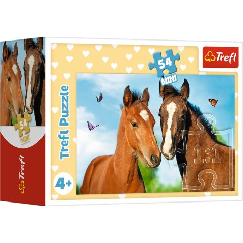 Puzzle - 54 mini - Urocze zwierzątka - Trefl 54195