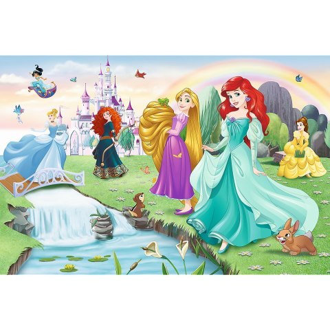 Puzzle - 60 - Poznaj Księżniczki - Disney Princess Trefl 17361