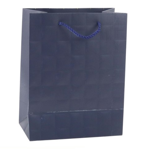 Torba Prezentowa Elegancka Tłoczone Kwadraty 23 x 18 x 10,5 cm Torba Prezentowa Elegancka Tłoczone Kwadraty 23 x 18 x 10,5 cm