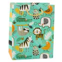 Torba Prezentowa Papierowa Zwierzęta Safari 23 x 18 x 10,5 cm