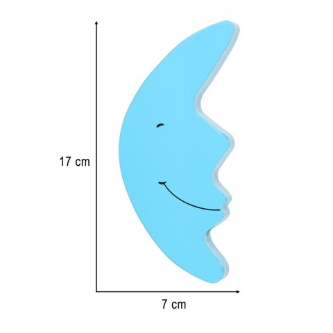 Gra zręcznościowa montessori układanka balansująca klocki drewniane księżyc