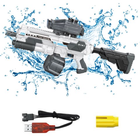 Karabin M16 Pistolet Kosmiczny Na Wodę Elektryczny 1350ml Karabin M16 Pistolet Kosmiczny Na Wodę Elektryczny 1350ml