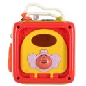 Sorter układanka kostka sensoryczna klocki edukacyjne Montessori 6w1