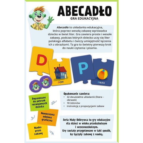 GRA - Abecadło / Mały Odkrywca Trefl 02811