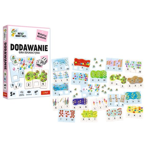 GRA - Dodawanie/Mały Odkrywca Trefl 02805