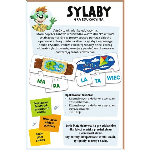 GRA - Sylaby / Mały Odkrywca Trefl 02813