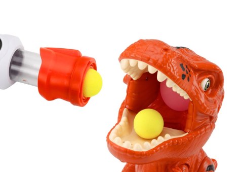 Gra Strzelanie Do Dinozaura Zręcznościowa Kulki Pistolet Zestaw Gra Strzelanie Do Dinozaura Zręcznościowa Kulki Pistolet Zestaw