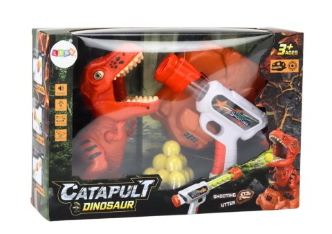 Gra Strzelanie Do Dinozaura Zręcznościowa Kulki Pistolet Zestaw Gra Strzelanie Do Dinozaura Zręcznościowa Kulki Pistolet Zestaw