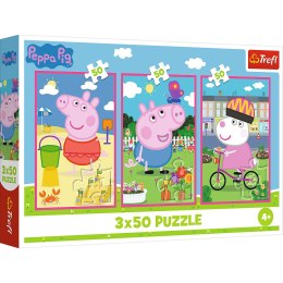 Puzzle - 3x50 - Siła przyjaźni - Peppa PigMix 70% - 34877