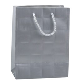 Torba Prezentowa Kwadraty Strukturalne Elegancka 23 x 18 x 10 cm