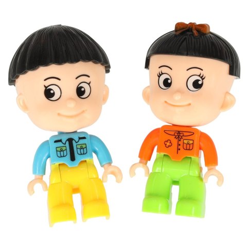 Klocki magnetyczne marble tor kulkowy świecący 202 elementy