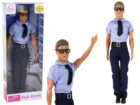 Lalka Dla Dzieci Mężczyzna Kevin Elegancki Strój Koszula Niebieska Lalka Dla Dzieci Mężczyzna Kevin Elegancki Strój Koszula Niebieska