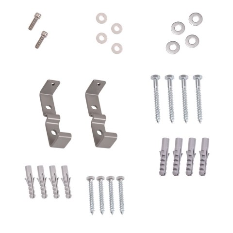 Markiza boczna tarasowa LUARO parawan zwijany 160 x 300 cm szary