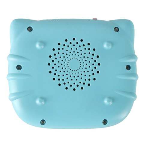 Nauka języka angielskiego czytnik kart do nauki słówek fiszki niebieski