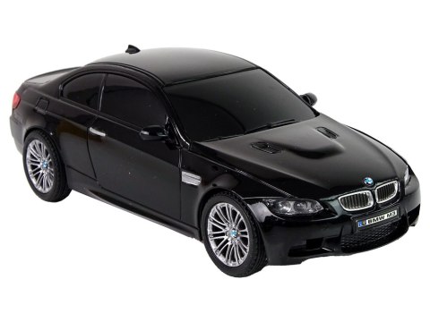 Auto R/C BMW M3 Pilot Światła 1:28 Czarne Auto R/C BMW M3 Pilot Światła 1:28 Czarne