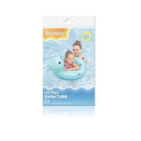 Koło Do Pływania Hipopotam Bestway 36464