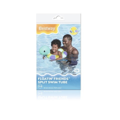 Koło Do Pływania Żółw 50 x 52 cm Bestway 36405