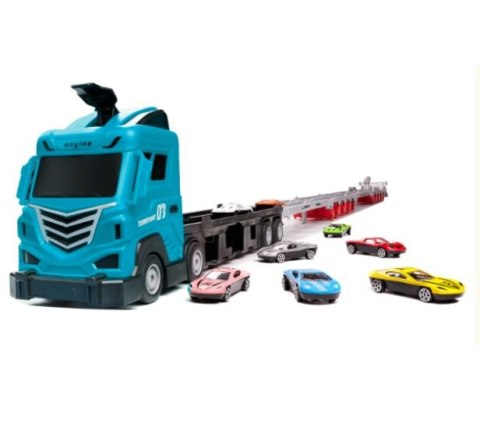 Laweta transporter ciężarówka tor wyścigowy samochodowy 210cm resoraki