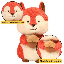 Pluszowa Maskotka Przytulanka Wiewiórka z Orzeszkiem 25cm
