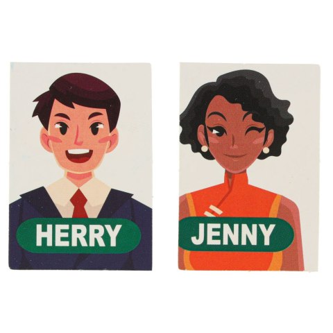 Gra pamięciowa Zgadnij kto to? tablice + karty