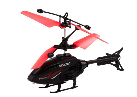 Helikopter Zdalnie Sterowany RC Żyroskop Czerwony Helikopter Zdalnie Sterowany RC Żyroskop Czerwony