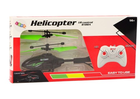 Helikopter Zdalnie Sterowany RC Żyroskop Zielony Helikopter Zdalnie Sterowany RC Żyroskop Zielony