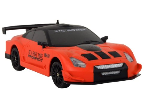 Autko Sportowe Zdalnie Sterowane R/C 1:24 Pomarańczowe Wymienne Koła Autko Sportowe Zdalnie Sterowane R/C 1:24 Pomarańczowe Wymienne Koła
