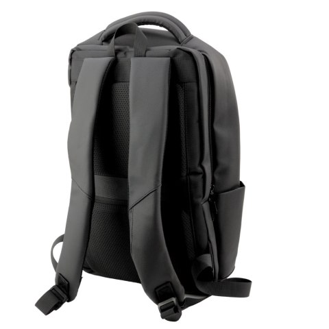 Plecak Miejski Biznesowy USB Kieszeń Na Laptopa Czarny 16L Plecak Miejski Biznesowy USB Kieszeń Na Laptopa Czarny 16L