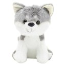 Pluszowa Maskotka Przytulanka Wilk Biało Szary 20cm