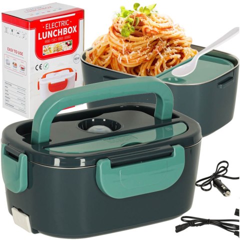 Lunch box podgrzewacz termos obiadowy elektryczny samochodowy 1500ml