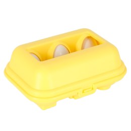 Układanka edukacyjna sorter dopasuj kształty jajka montessori zwierzątka 6 szt