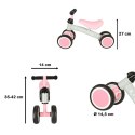 Rowerek biegowy Trike Fix Tiny rower jeździk 3w1 różowy