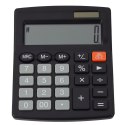 Kalkulator Biurowy Szkolny Duży Wyświetlacz Czarny