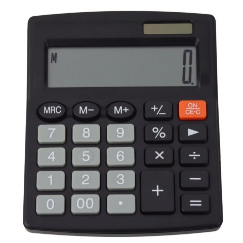 Kalkulator Biurowy Szkolny Duży Wyświetlacz Czarny