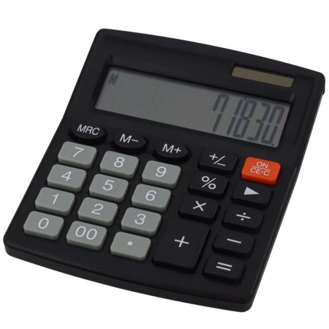 Kalkulator Biurowy Szkolny Duży Wyświetlacz Czarny