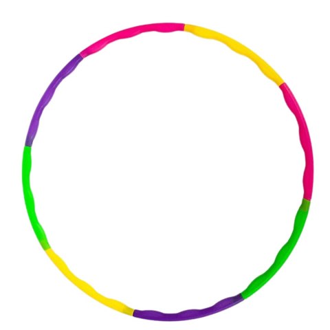 Hula Hop Z Wypustkami Składane Kolorowe 7El Średnica 50cm Hula Hop Z Wypustkami Składane Kolorowe 7El Średnica 50cm
