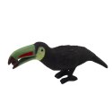 Zestaw Mini Figurki Ptaki Egzotyczne Hibiskus Żółty 4-11cm 6szt
