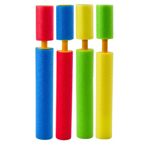 Broń Piankowa Na Wodę Pompka Tuba Wodna Kolorowa 30cm Mix Broń Piankowa Na Wodę Pompka Tuba Wodna Kolorowa 30cm Mix