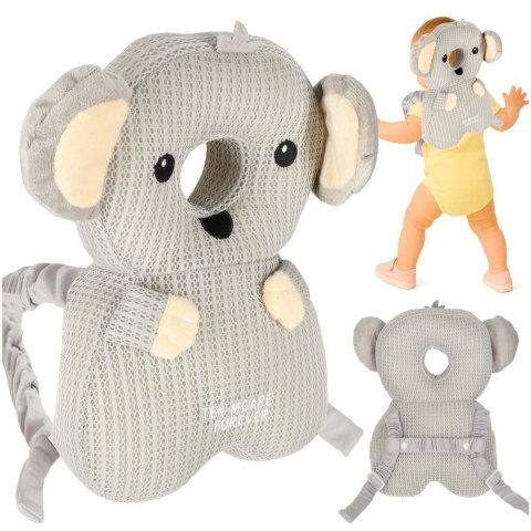 Ochrona głowy poduszka do nauki chodzenia plecak bezpieczeństwa przed upadkiem koala