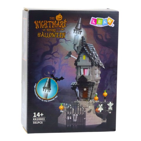 Klocki Konstrukcyjne Dom Strachu Halloween Wieża 581 el. Klocki Konstrukcyjne Dom Strachu Halloween Wieża 581 el.