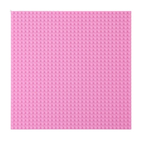 Płyta Plansza Konstrukcyjna Do Klocków Budowania Różowa 25,5x25,5 cm Płyta Plansza Konstrukcyjna Do Klocków Budowania Różowa 25,5x25,5 cm