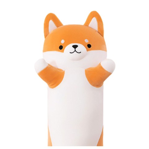 Pluszowa Maskotka Pies Shiba Poduszka Podłużna Wałek 60cm Pluszowa Maskotka Pies Shiba Poduszka Podłużna Wałek 60cm