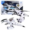 Robot Dinozaur Ze Skrzydłami Na Baterie Porusza Się Światła Dźwięki