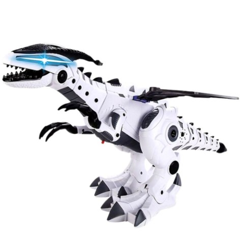 Robot Dinozaur Ze Skrzydłami Na Baterie Porusza Się Światła Dźwięki